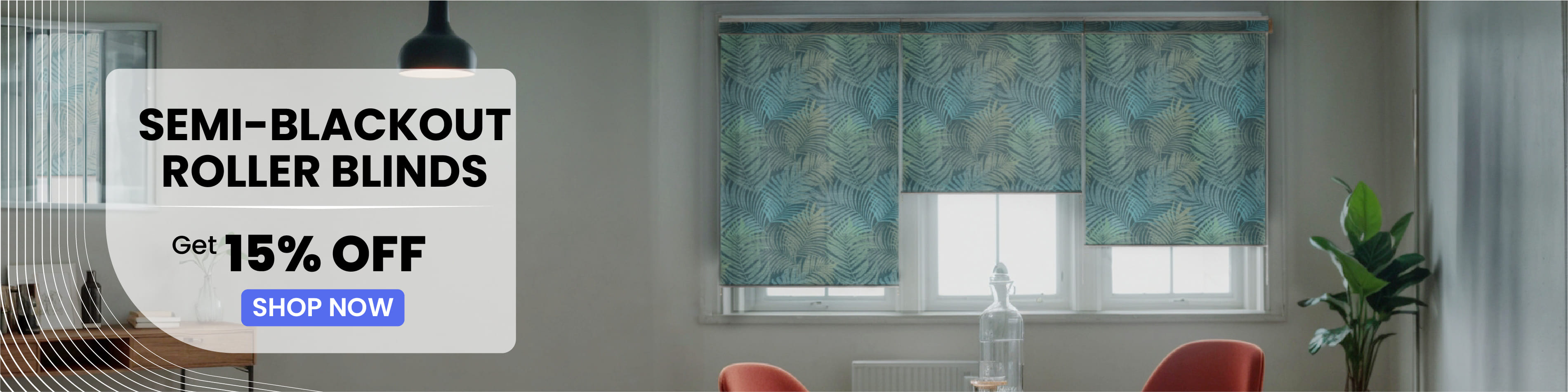 Semi-Blackout Roller Blinds