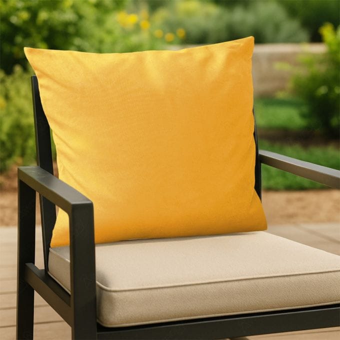 Premium Outdoor Throw Pillow in Solution Dyed Polyester