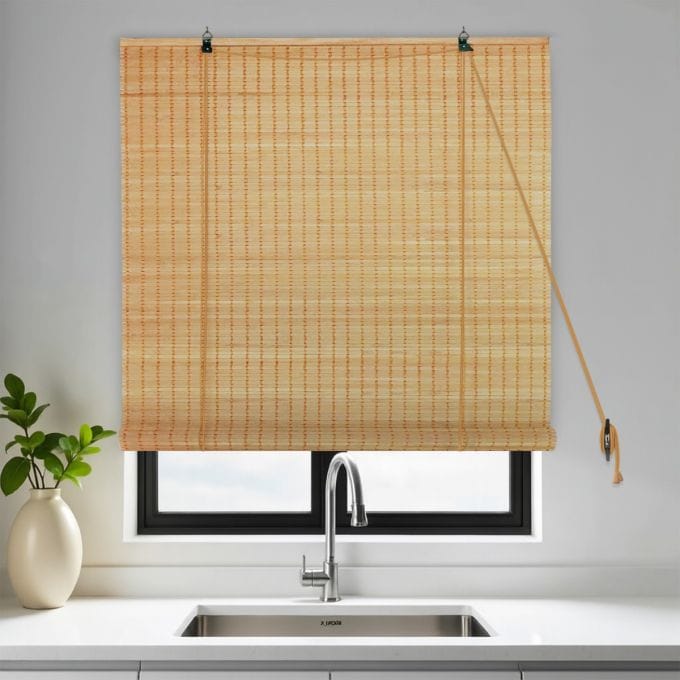 Natural Bamboo Indoor Roller Blind 