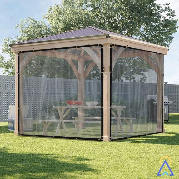 Waterproof Clear Tarpaulin (PVC)